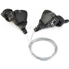 Microshift ts38-7 thumb-tap shifter 3 x 7 hastighet för shimano sram 7 hastigheter