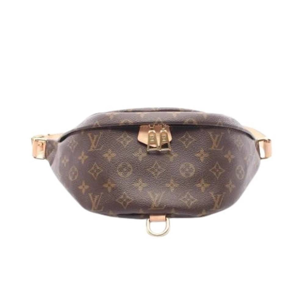 Louis Vuitton Vintage Pre-owned Vintage Canvas Bæltetaske - Vintage - unisex - Brun - ONE SIZE - Læder