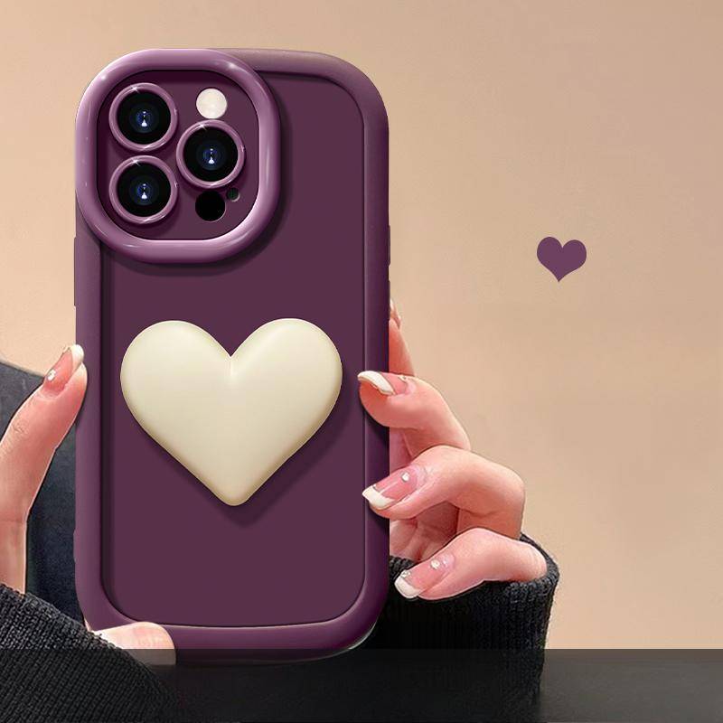 Applicable To Apple 15pro Mobile Phone Case IPhone 13/14promax Love Ear Doll 12 Silicone Soft Shell Xs iPhone XS Max