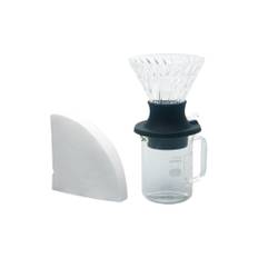 Hario V60-02 Immersion Dripper Switch: suodatinsuppilo + suodatinpussit