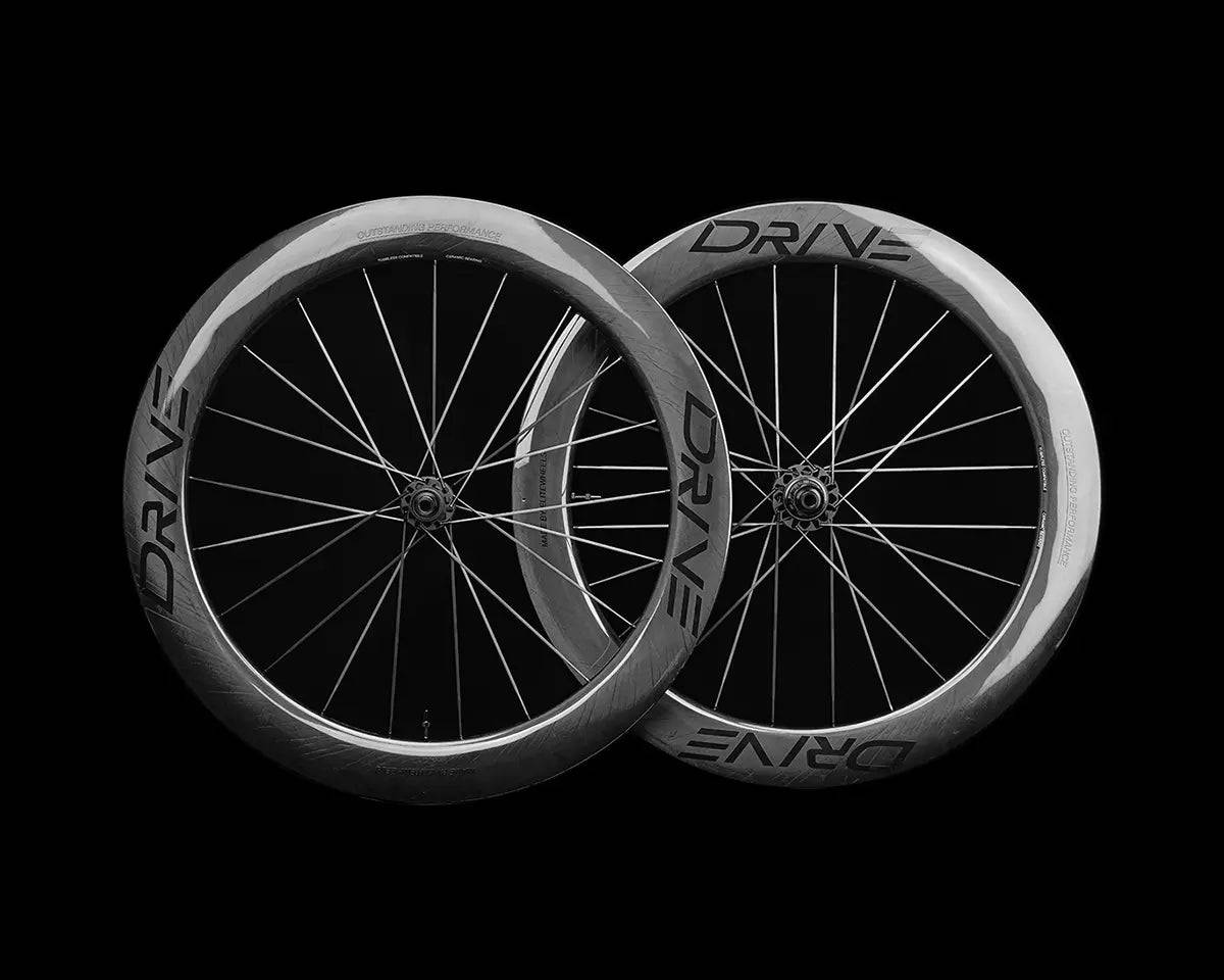 Drive I 65D Hjulsæt - Elite Wheels - Sort - Shimano 10S / 11S / 12S & SRAM 10S / 11S