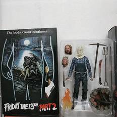 NECA Fredag den 13:e Figurleksaker Freddy Jason Voorhees Blodig Actionfigur Jason Samlarmodell Jul Halloween Presenter No.5