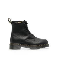 Dr. Martens - 1460 Pascal läderstövlar - unisex - gummi/kalvskinn/Tyg - 3 - Svart