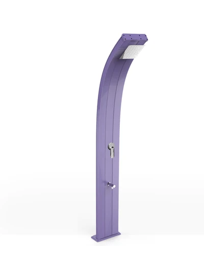 Arkema - DADA D320 Solbruser i aluminium med fodbruser - 30 liter - Lilla