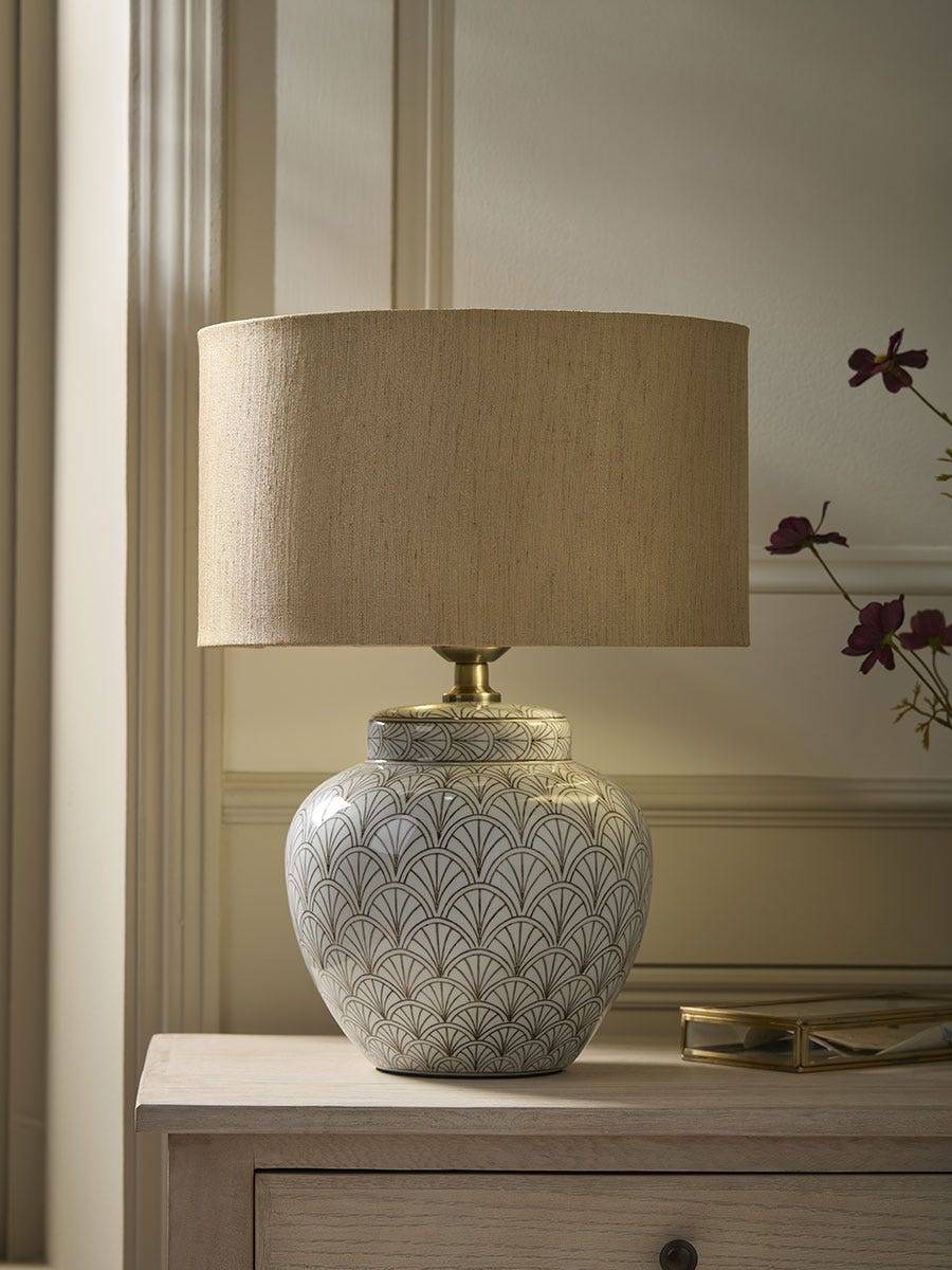 Art Deco Ceramic Table Lamp