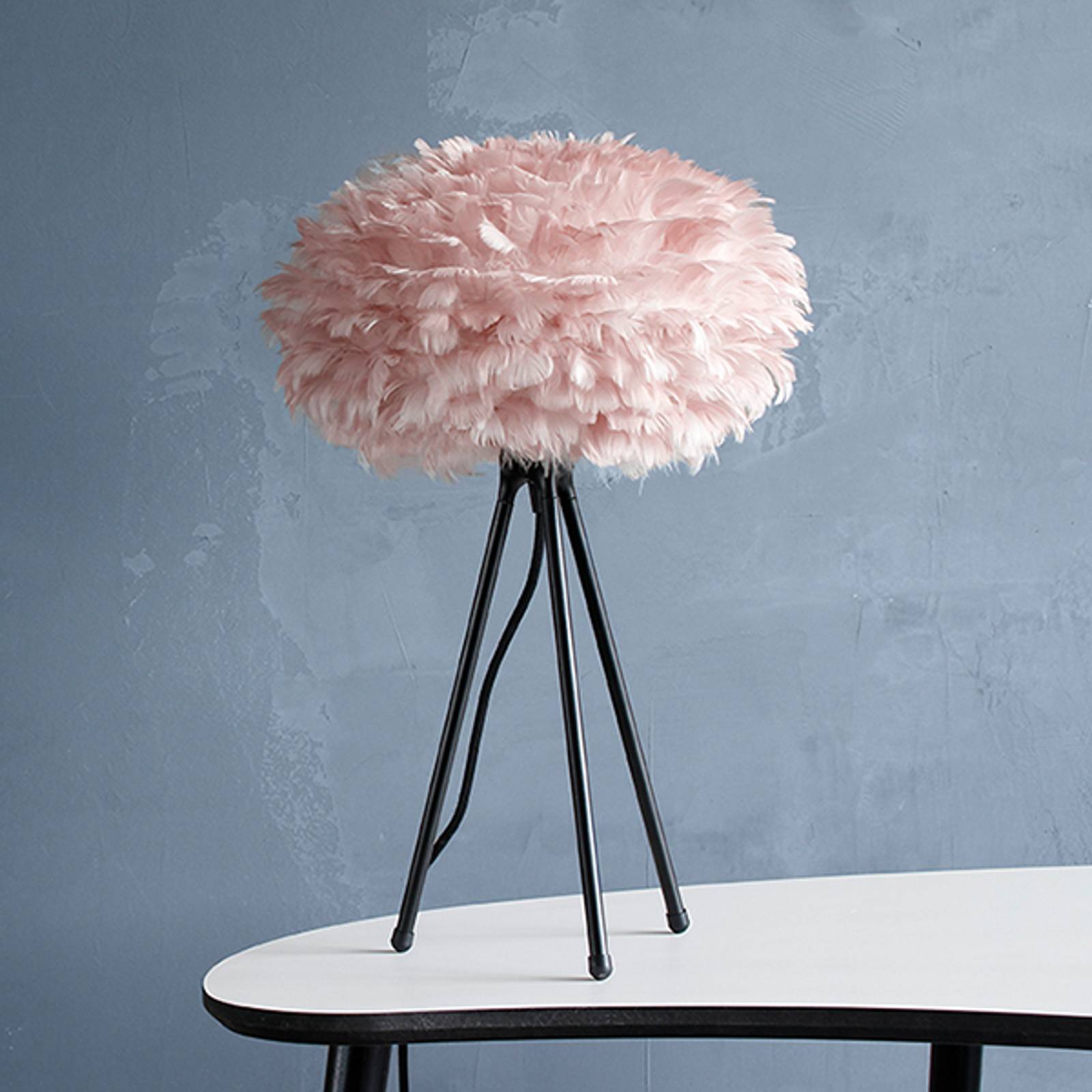 UMAGE Design bordslampa Eos mini, dimbar, Violett / rosa / rosè, Vardagsrum / matsal, Design, Bordslampa