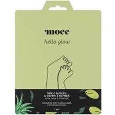 moee Hello Glow Aloe Juice & Olive Oil Moisturizing Foot Mask 1 st