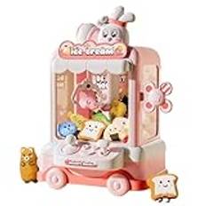 Barnens klo-maskin – barnleksaksbil, hushållsgrepp maskinleksak | arkad spel Candy Grabber Machine Toys, hushålls-arkad claw grabber Vending dispenser för flickor Ki