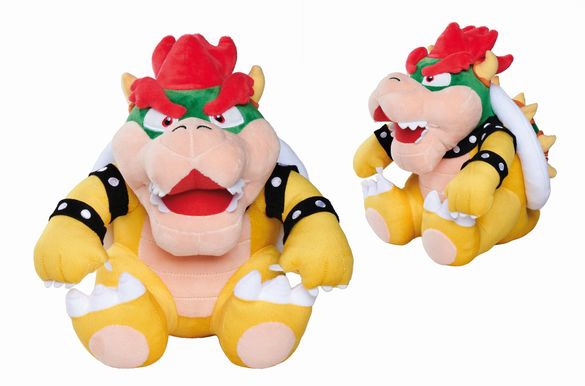 Super Mario - Bowser Plush - 27 cm
