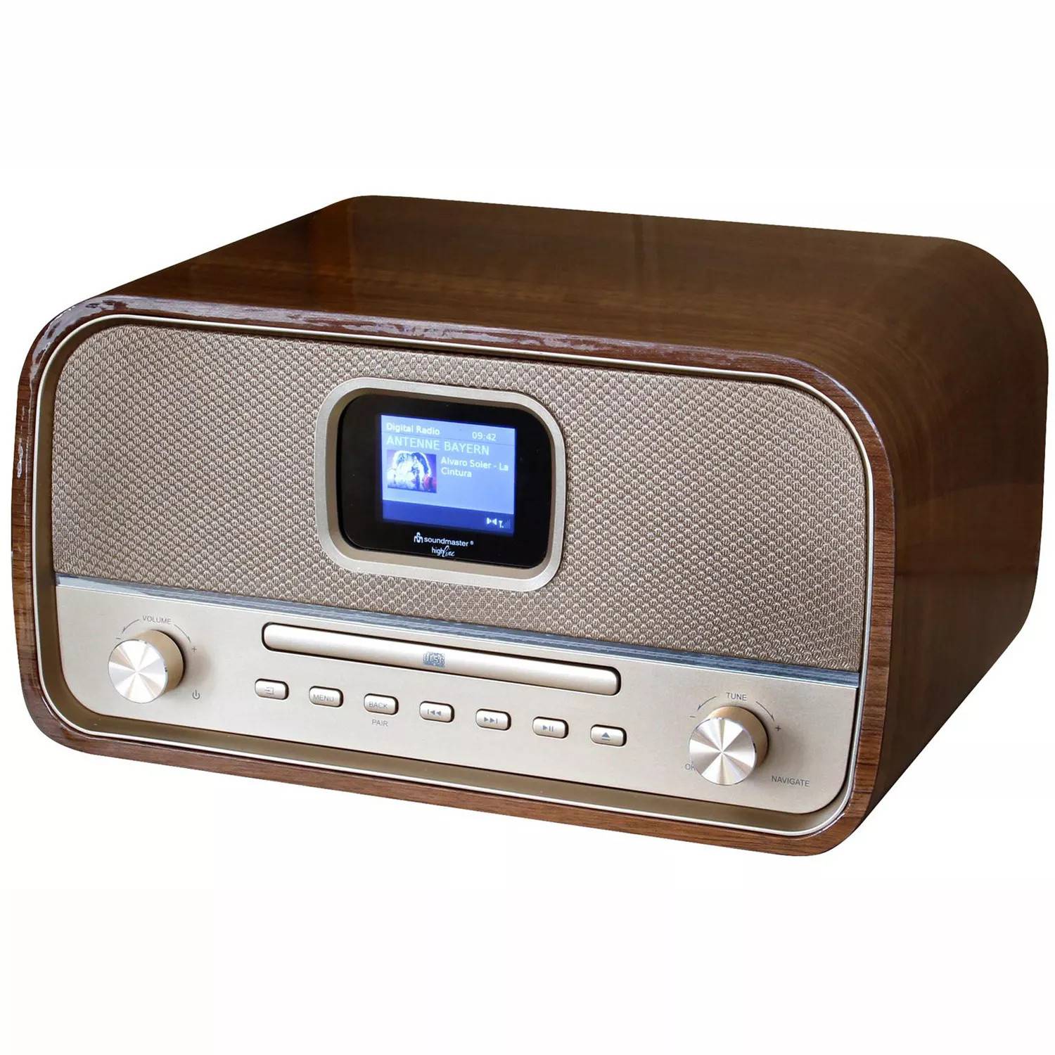 Soundmaster Stereo BT/CD/USB og radio.