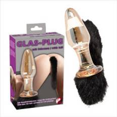Glas Anal-Plug Med Hale