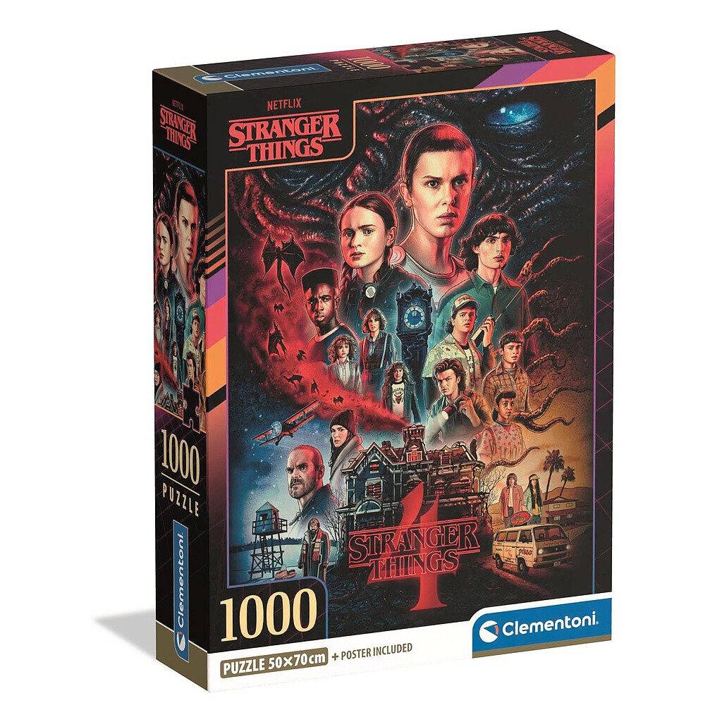 Stranger Things 4 Pussel 1000 Bitar – Clementoni