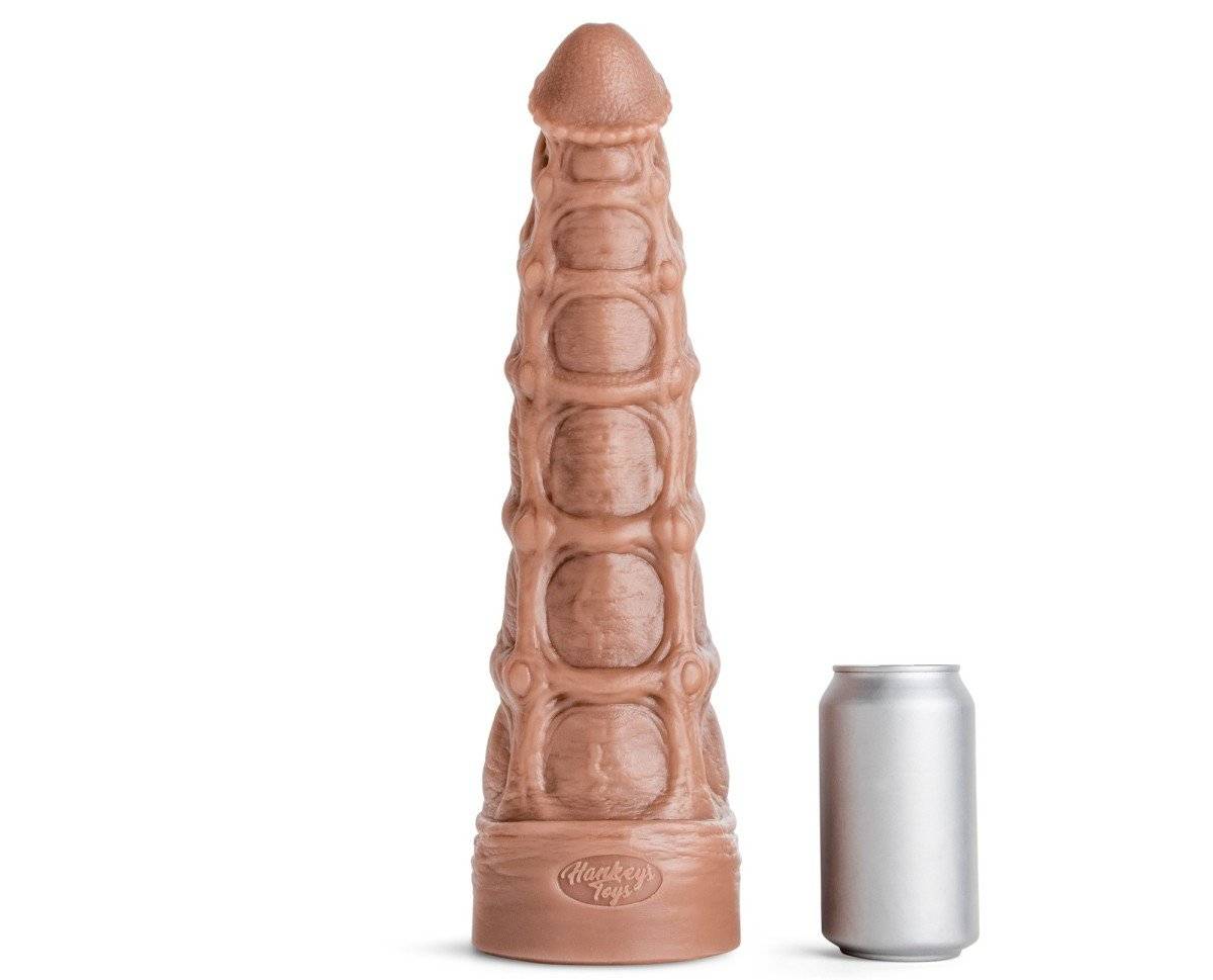 Mr. Hankey’s Toys Seahorse XXXL, premium silicone dildo with Vac-U-Lock 43 x 7–11 cm.