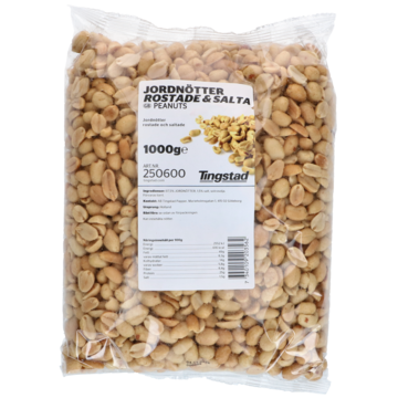 Jordnötter Rostade & Saltade 1000g