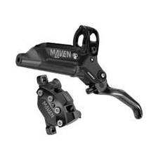 Sram Maven Silver Bromssats Vänster 950mm 4 Pistong Alu Skiva - Svart