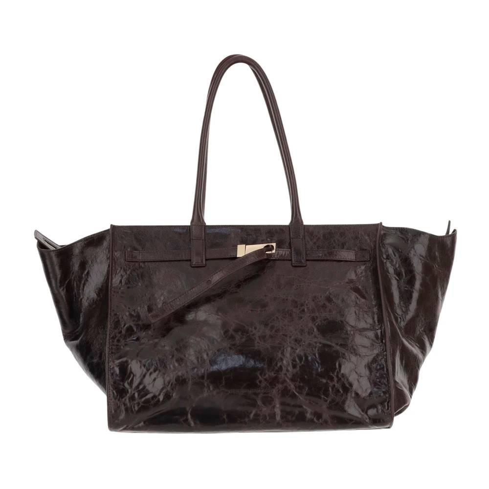 Benedetta Bruzziches Mame Weekend Tote Bag - Tasker - Dame - Brun - ONE SIZE - Læder