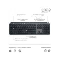 Logitech MX Master 3S Performance Graphite Mouse (910-006559) + MX Keys S Wireless Graphite US Mouse (920-011587)