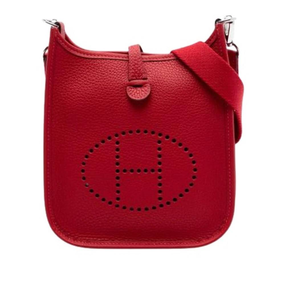 Hermès Vintage Pre-owned Evelyne TPM - Vintage - Dame - Rød - ONE SIZE - Uld