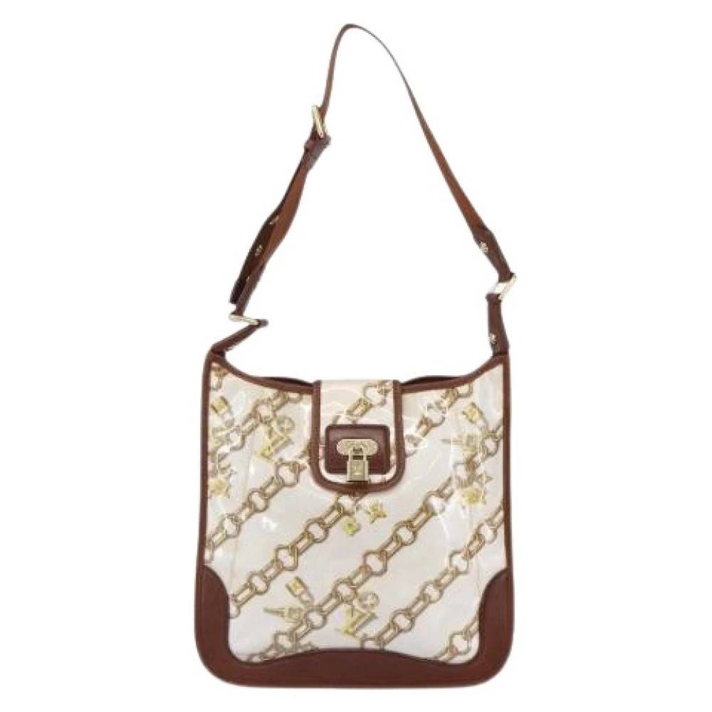 Louis Vuitton Vintage Pre-owned Charms Musette Håndtaske - Vintage - Dame - Hvid - ONE SIZE - Uld