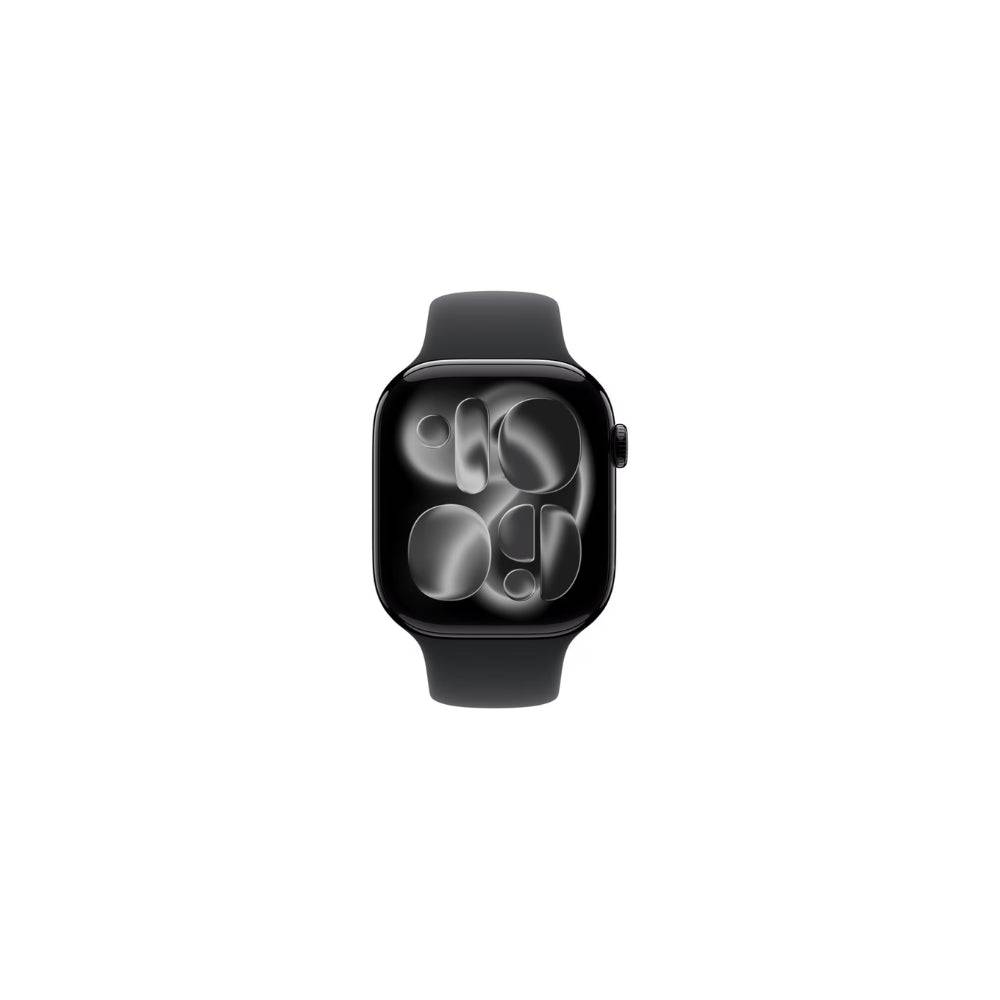 Apple Watch Series 11 GPS 46mm Gagatsvart Aluminium Svart Sportband S/M