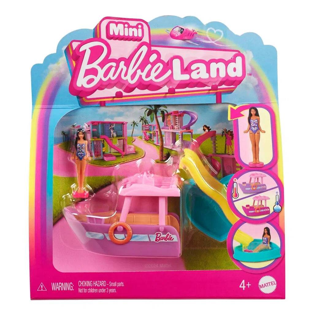 Barbie Miniland colour changing dreamboat