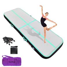 Uppblåsbara nedslagsmattor för gymnastik 4 m, 20 cm hög träningsmatta, golvmatta, uppblåsbar yogamatta, Taekwondo Air Floor Track