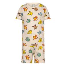 LINDEX Pyjama Tee Shorts Pokemon |Beige |Beige