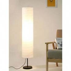 1st vitpapperslampskärm i europeisk stil, enkel arbetsrum, sovrum, lampskärm för heminredning Bäst - Multifärgad (A,B,A-1st och B-1st)