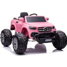Lean Cars Mercedes DK-MT950 enkeltsædet elbil til børn, pink