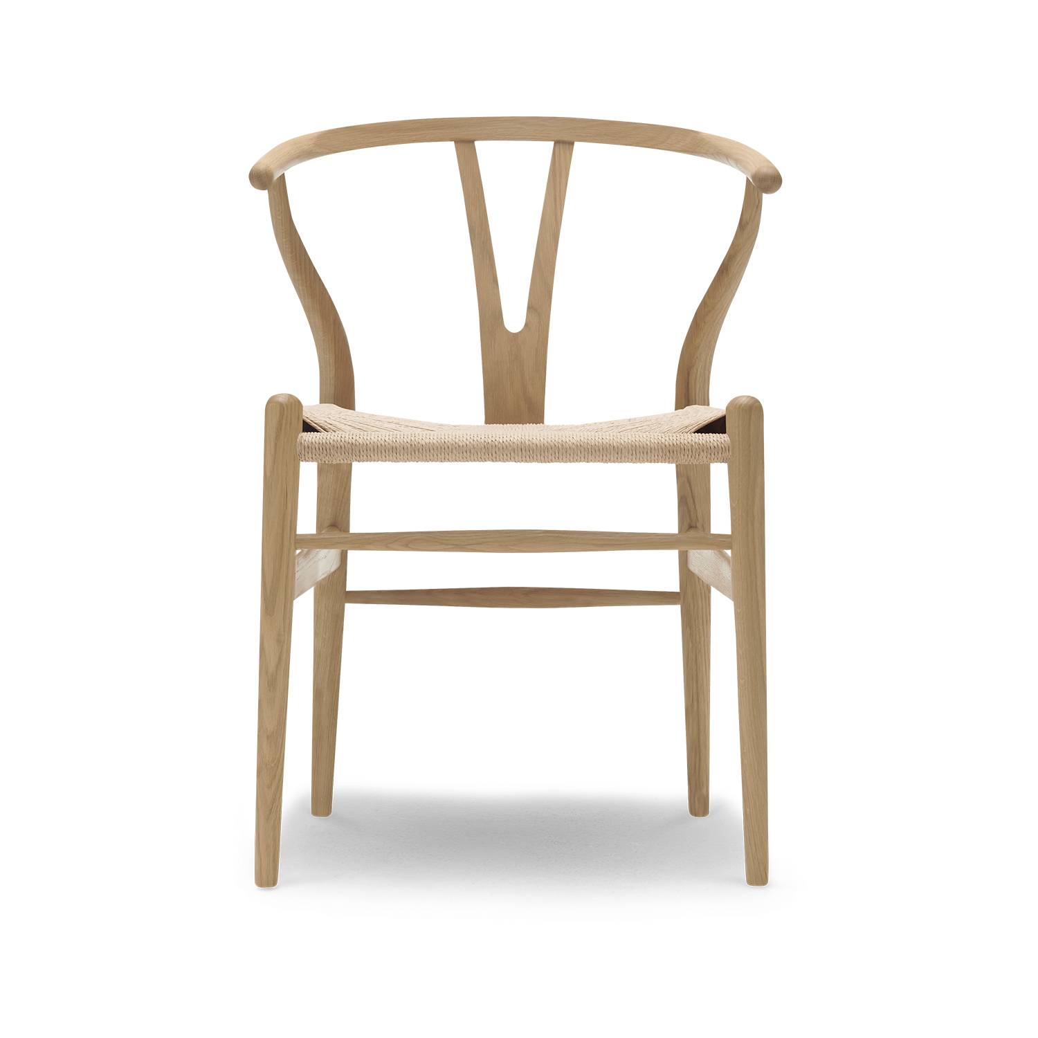 CH24 Y-stol af Hans J. Wegner - Eg sæbe/naturflet.