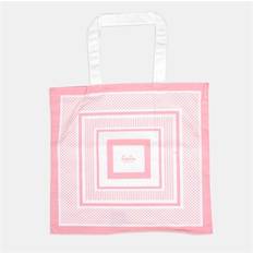 Lala Berlin Net Maja Tote Canvas Stripe Rose