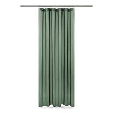 Luksus badeforhæng fra GARTEX by COMPLIMENTS MED EKSTRA LÆNGDE - LINES FOREST GREEN 38