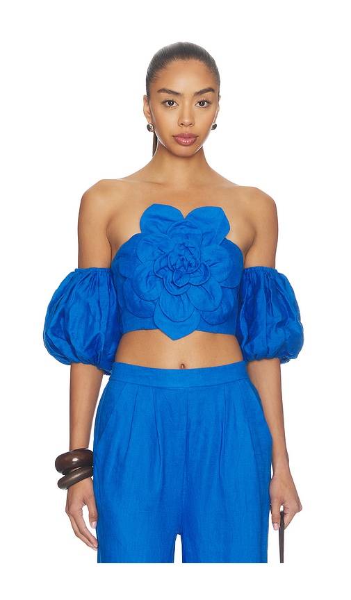 Yumi Kim Kiera Top in Blue. Size M. Also in L, S, XL, XS.