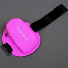 Outdoor Running Mobile Phone Arm Bag Sport Phone Armband Bag Waterproof Reflective Jogging Case Cover Holder for IPhone Samsung rosa röd färg