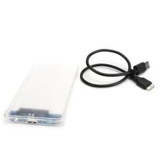 USB3.0 Disk External Case SATA Hard Drive Enclosure 2.5in HDDSSD Storage Protection Box (Not