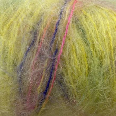Permin Bella Color Garn 69 Gul/Lila/Rosa/Grön
