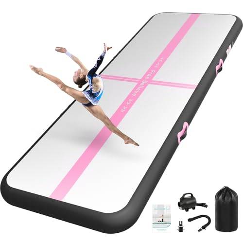 SportBob Gymnastikmatta 2 m Lång, 10 cm Tjock Med Luftpump För Gymnastik | 10 cm tjock dämpning · 600W snabb uppblåsning · Hem·Gym·Utomhus · Ledskydd · Tumling·Yoga·Träning