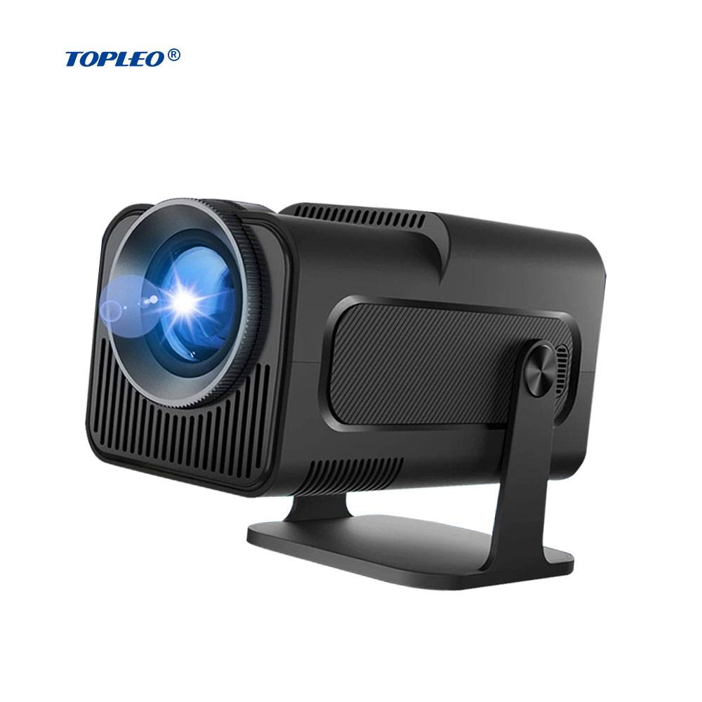 Topleo android projector full hd screen video mini LCD home Portable smart hy320 4k 10000 lumens 1080p android 11 Projector