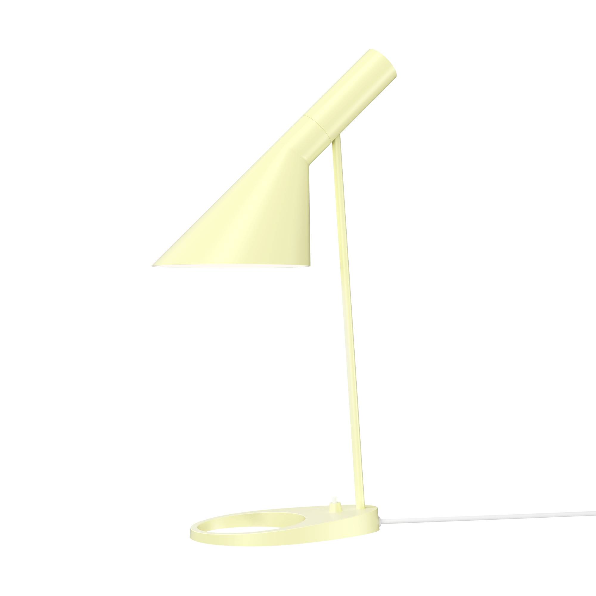 Louis Poulsen AJ Bordlampe af Arne Jacobsen Soft lemon.