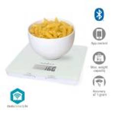 SmartLife køkkenvægt | Bluetooth® | Glas / Plastik | Hvid
