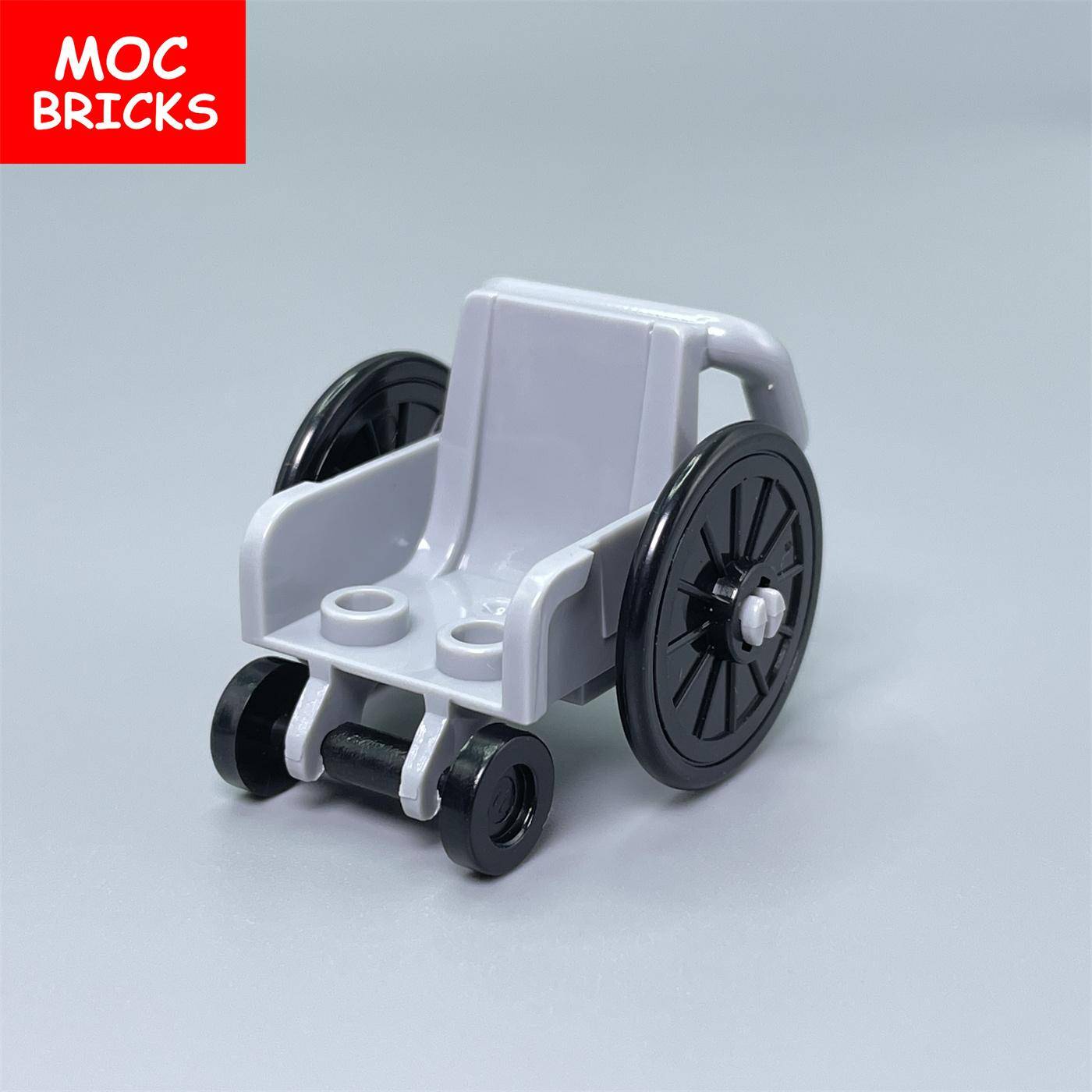 10 set MOC-klossar Rullstol Skottkärra 24312 Figurtillbehör Pedagogiska Byggklossar Leksaker Barnpresenter