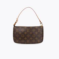 LOUIS VUITTON Monogram Pochette Accessoires - Brown