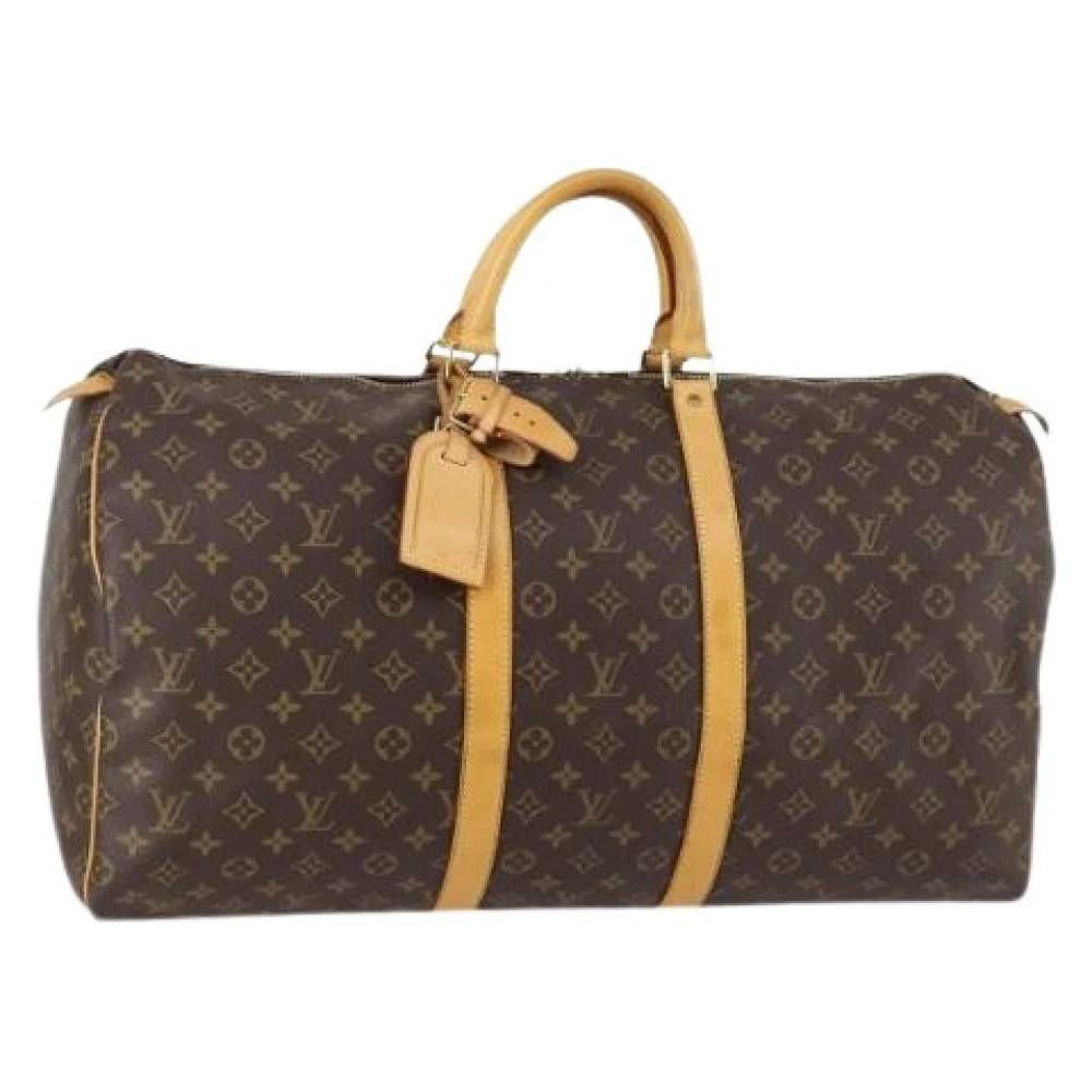 Louis Vuitton Vintage Pre-owned Weekendtaske - Vintage - Dame - Brun - ONE SIZE -