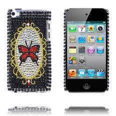 Paris (Svart - Silver Ellips) iPod Touch 4 Skal med Bling-Bling