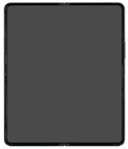 Samsung Galaxy Z Fold 4 OLED skærm med ramme (Phantom Black) (Original).