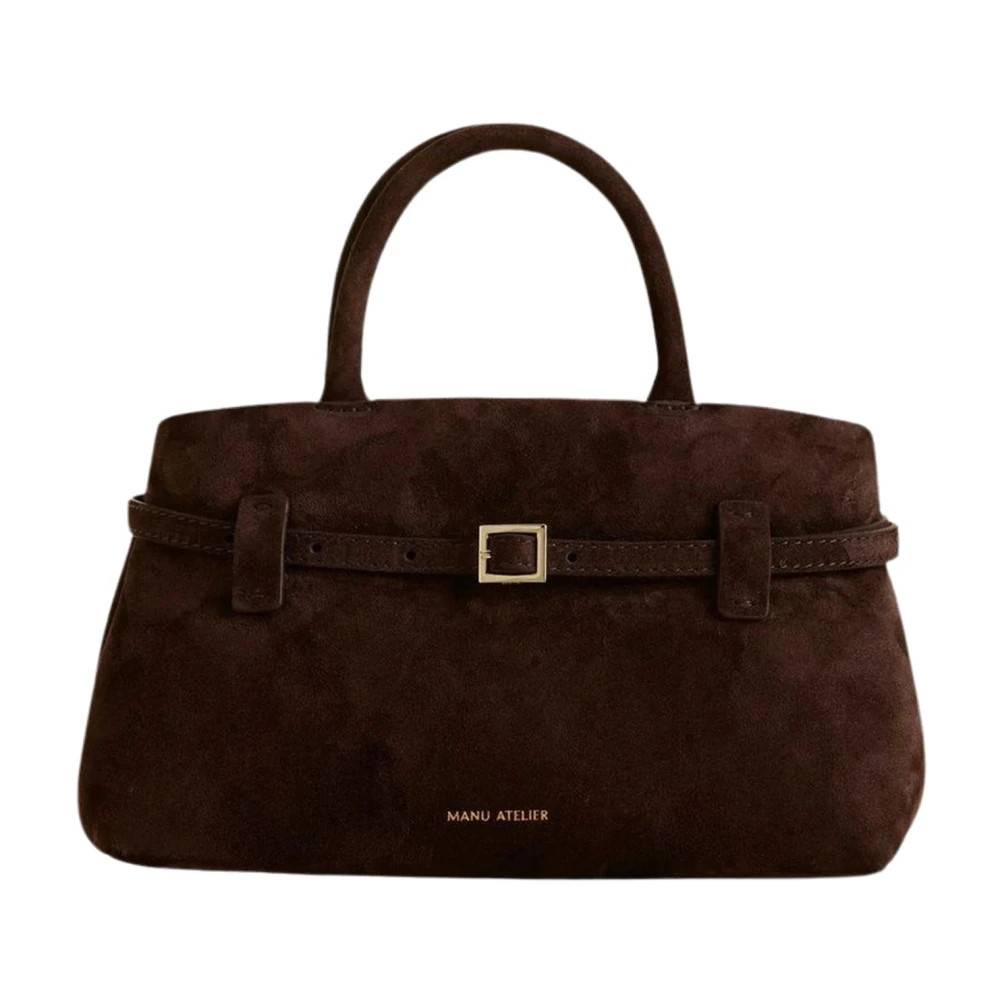 Manu Atelier Le Cambon 25 - Tasker - Dame - Brun - ONE SIZE - Bomuld