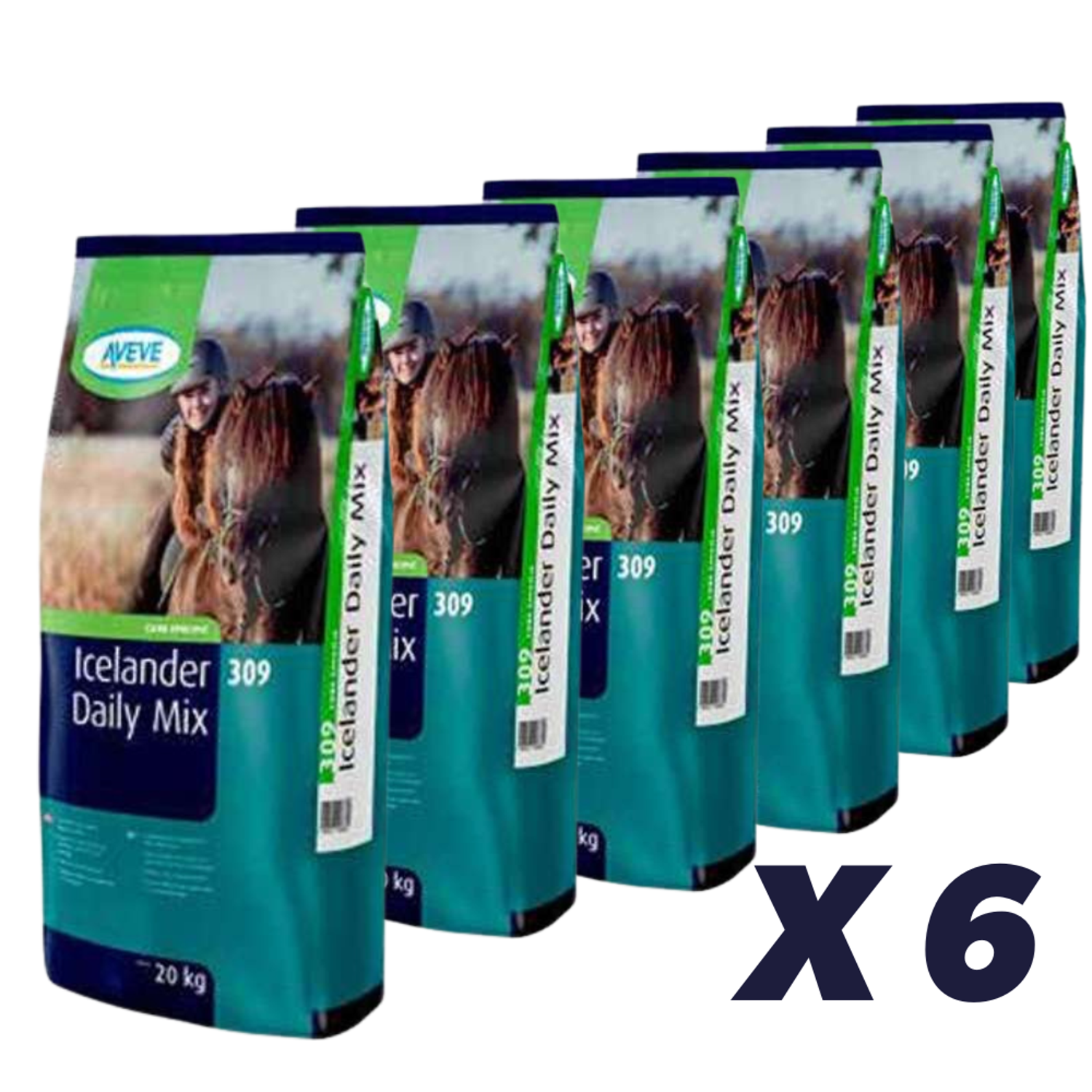 Aveve 309 Icelander Daily Mix 20 kg - 6 x 20 kg