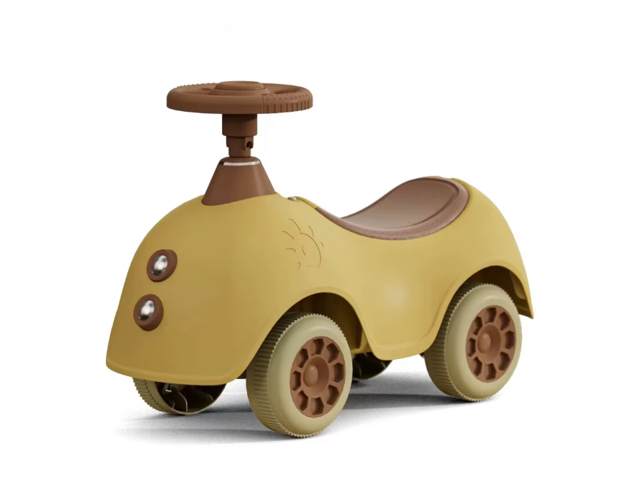 Gåvogn - My First Car - Beige Brown