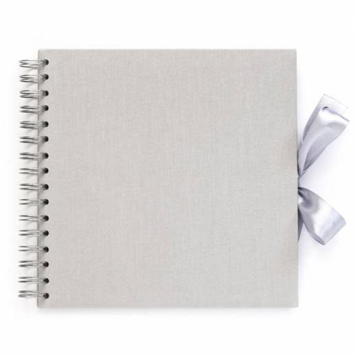 Fotoalbum Spiralbundet - 20,5x20,5 cm - Soft Grey - 30 sidor