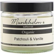 Munkholm organic saltscrub, patchouli & vanille 300g.